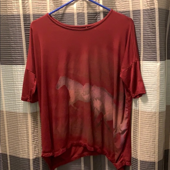 American Eagle Outfitters Tops - American Eagle Soft & Sexy Horse Print Tee